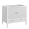 James Martin Vanities 36'' Vanity, Bright White w/ 3 CM Arctic Fall Solid Surface Top 485-V36-BW-3AF - alternate 2